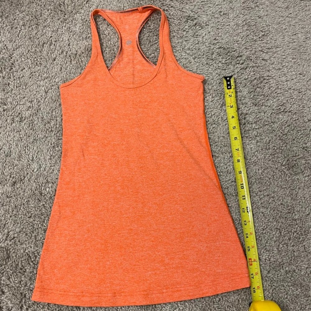 EUC lululemon heathered dazzling cool racerback 4